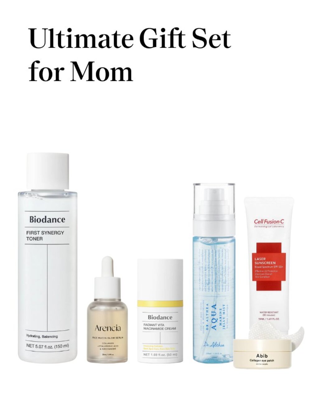 55% OFF Exclusive Ultimate Korean Beauty Anti Aging Gift Set for Mom